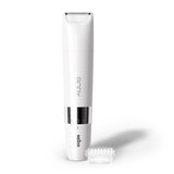 White Braun BS1000 Body Mini Trimmer, compact, waterproof, gentle on skin, for precise hair removal and styling.