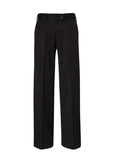 Ladies Detroit Flexi-Band Pant in black, size 30, featuring Teflon stain resistance, Flexi-band waist, and practical pockets.