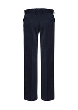 Navy Ladies Detroit Flexi-Band Pant, Size 14, featuring a comfortable waist band, Teflon stain resistance, and practical pockets.
