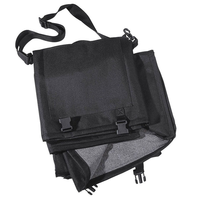 Large picnic blanket featuring water-resistant fabric, soft lining, adjustable straps, and storage pocket for outdoor comfort.