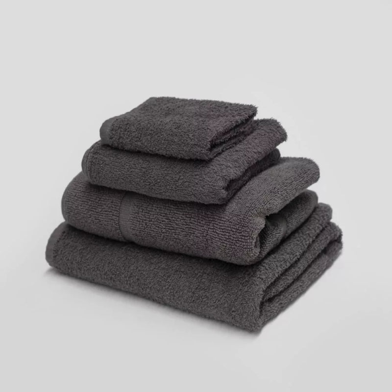 Hand Towel - Weavers Essential Towelling (Graphite)