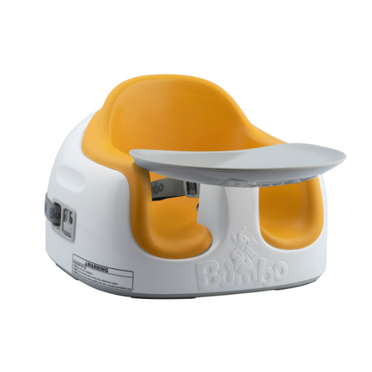 Multi Seat - Bumbo (Mimosa) offers versatile seating for babies, featuring adjustable height, removable tray, and safety harness.