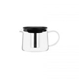 Elegant 600ml Brew Infusion Teapot with PP lid, made of durable borosilicate glass for perfect tea brewing.