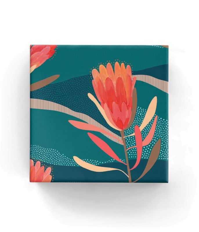 Wrapping Paper - 60cm Protea Matte Wrap