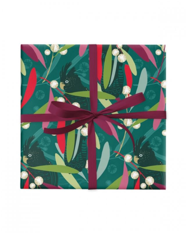 Wrapping Paper - Little Kiwi Jade Wrap