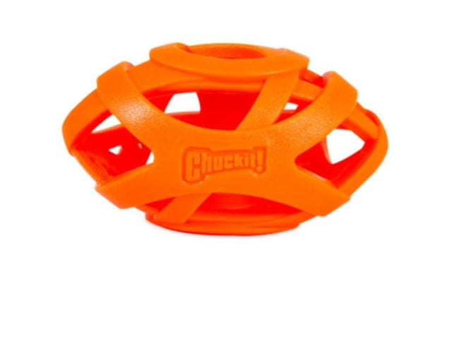 Chuckit! Breathe Right Football: lightweight, mesh design for easy breathing, floats in water, perfect for fun fetch sessions.