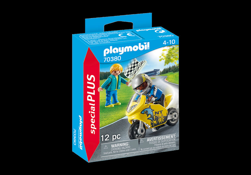 Playmobil - Boys with Motorcycle