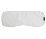 Ultra-soft white cotton burp cloth, 24x65cm, elegant design, machine washable, perfect for new parents on-the-go.