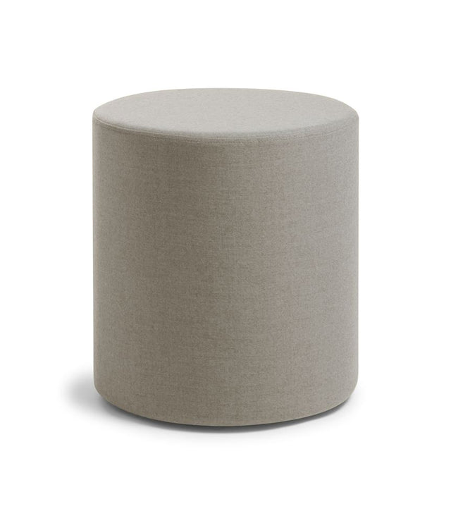 Dolly Ash Buzz Ottoman with comfy padding, non-slip feet, and stylish design, perfect for seating or as a coffee table.