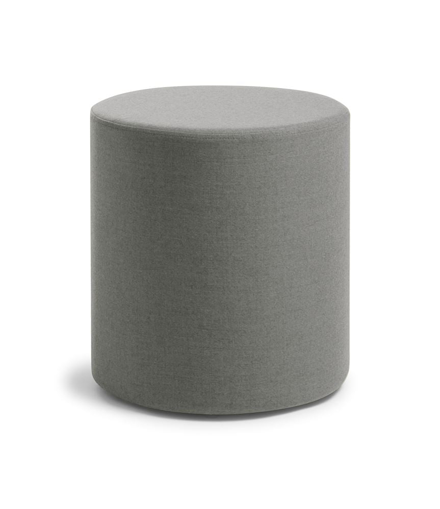 Chic Dolly Mink ottoman with foam padding, tailored upholstery, and non-slip feet, ideal for versatile seating and decor.