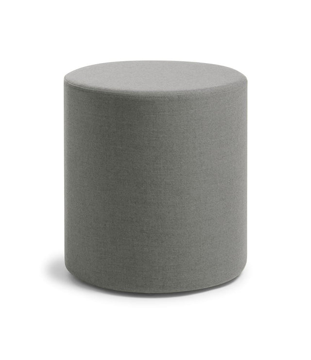 Chic Dolly Mink ottoman with foam padding, tailored upholstery, and non-slip feet, ideal for versatile seating and decor.