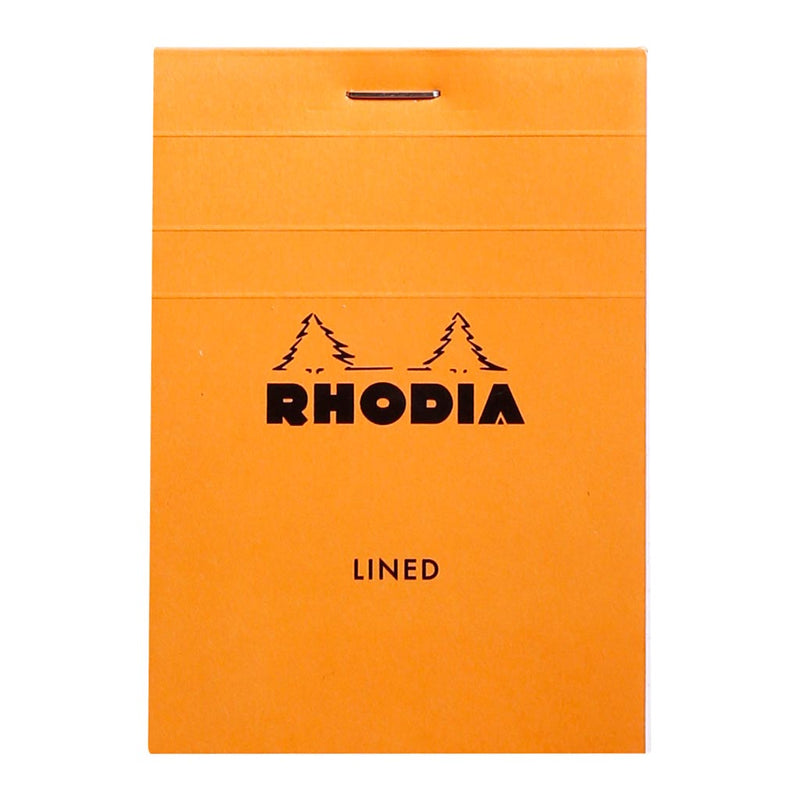 Rhodia Bloc Pad No. 11 A7 Lined Orange