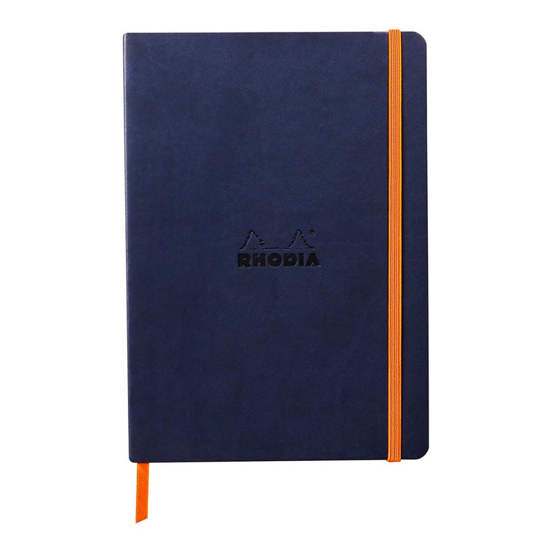 Rhodiarama Softcover Notebook A5 Lined Midnight
