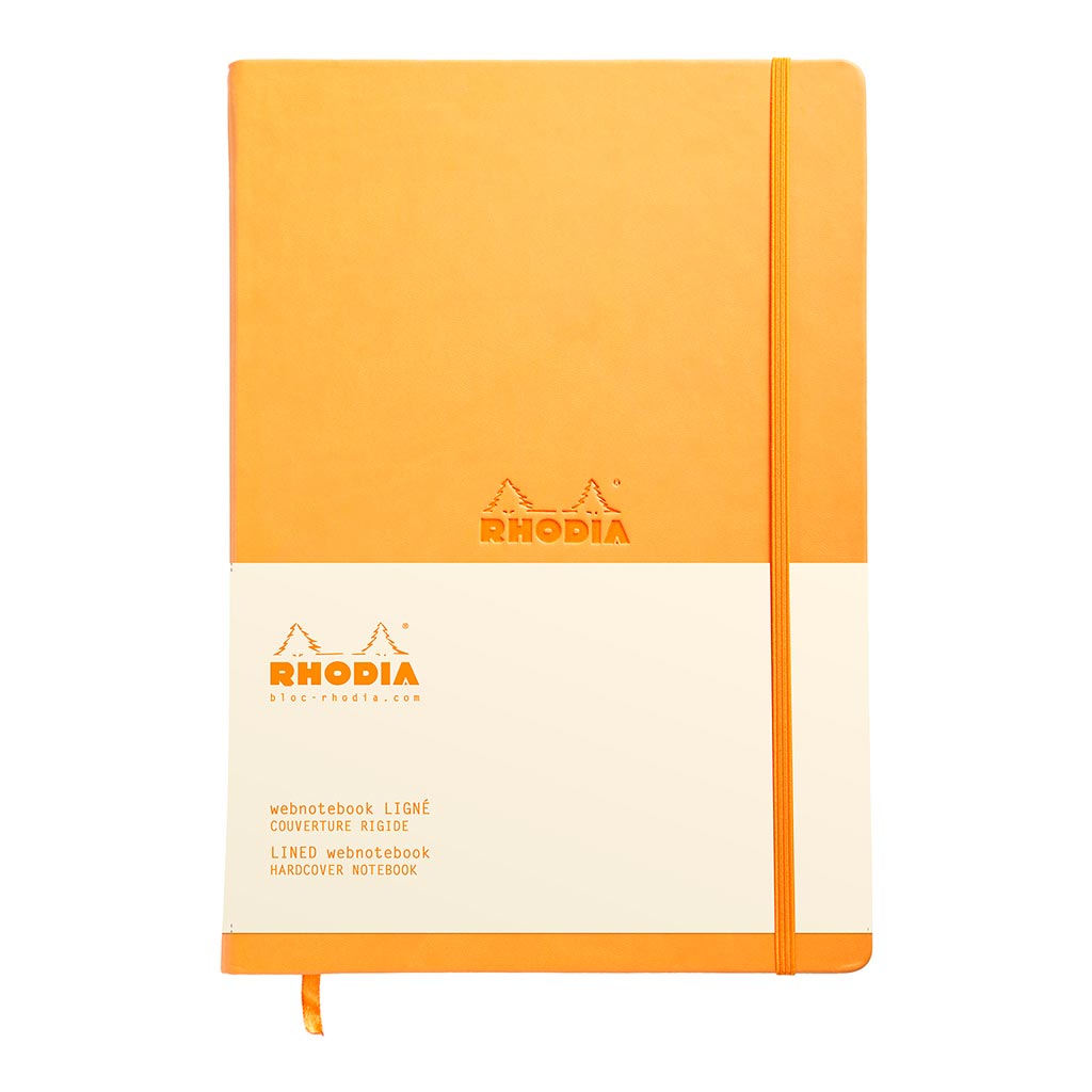 Rhodia Webnotebook A4 Blank Orange