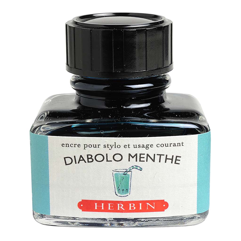 Herbin Writing Ink 30ml Diabolo Menthe