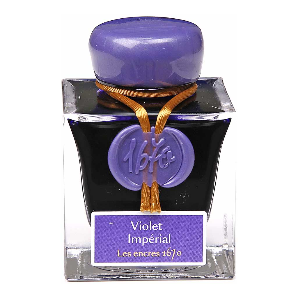 Jacques Herbin 1670 Ink 50ml Violet Imperial