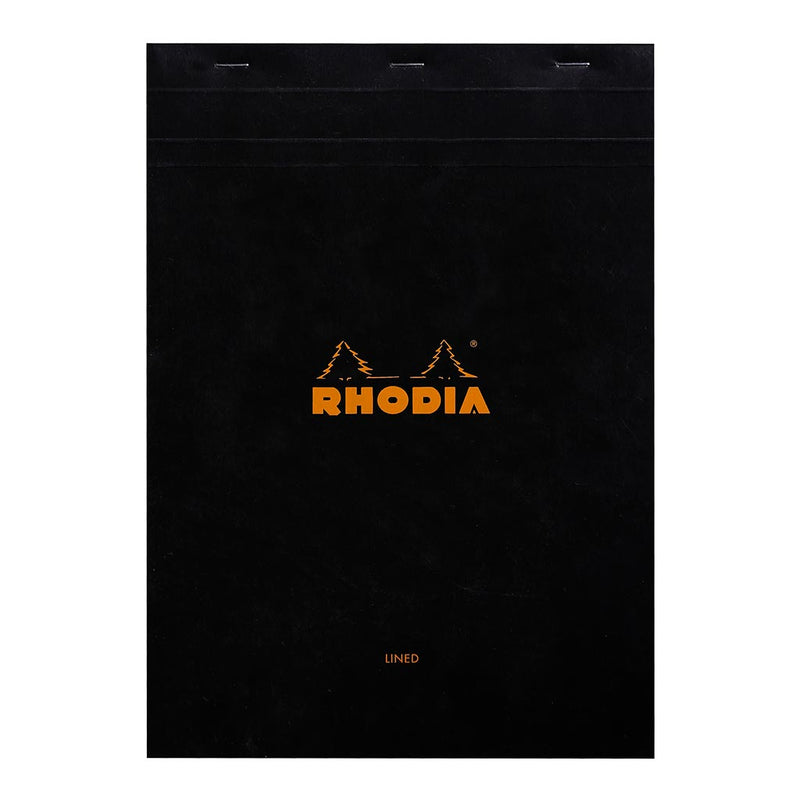 Rhodia Bloc Pad No. 18 A4 Lined Black