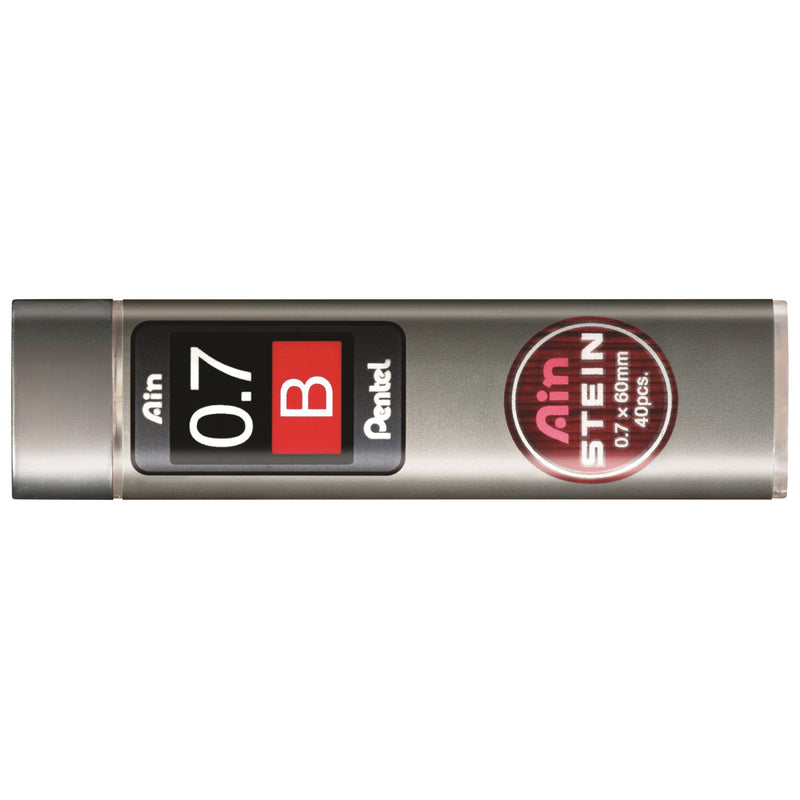 Pentel Ain Stein Leads B 0.7mm Tube/40 Bx12 -12 units