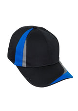 Unisex Charger Cap in Black, Royal, and Grey, featuring UPF protection, antibacterial fabric, and adjustable fit for outdoor use.