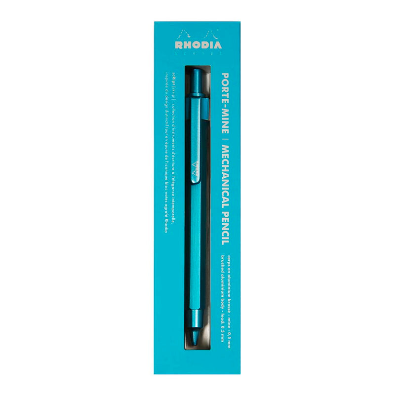 Rhodia scRipt Mechanical Pencil Turquoise 0.5mm