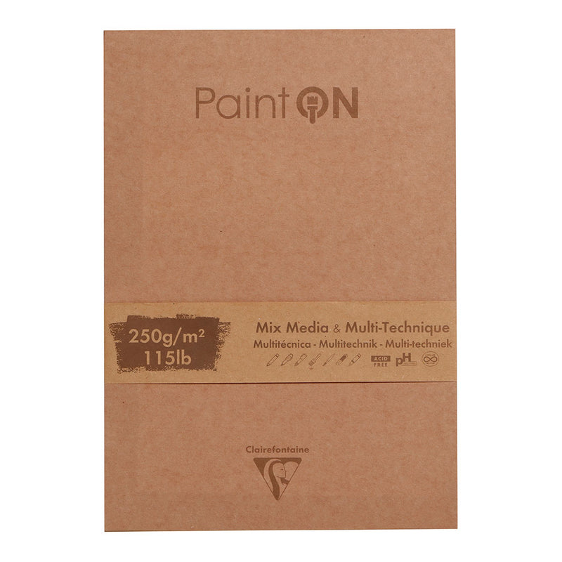 PaintON Pad Assorted 17.6x25cm 50sh