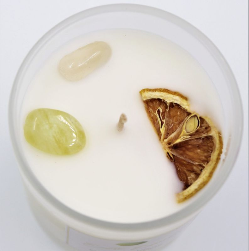 Soy Wax Candle - Crystal Coconut and Lime (9.3cm)