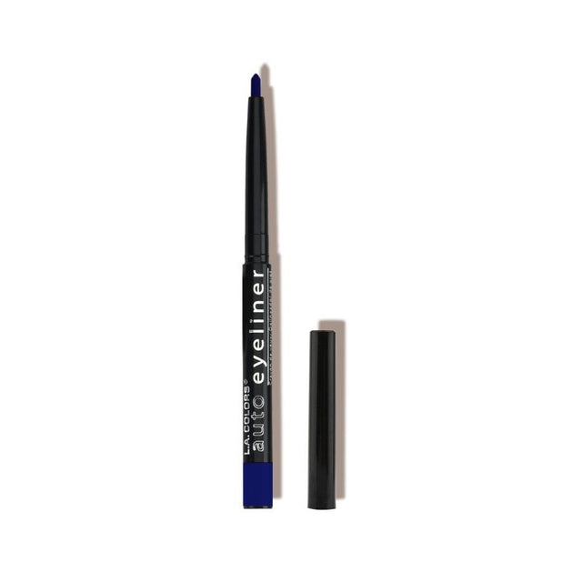 Smudge-proof retractable navy eyeliner pencil for precise application and long-lasting, vibrant color. Perfect for dramatic or subtle looks.