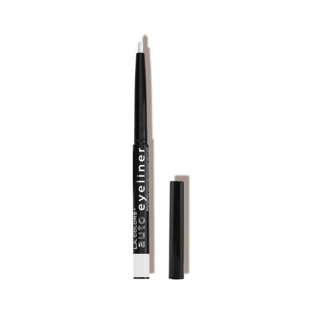 Smudge-proof white eyeliner pencil for vibrant, long-lasting eye definition and effortless application.