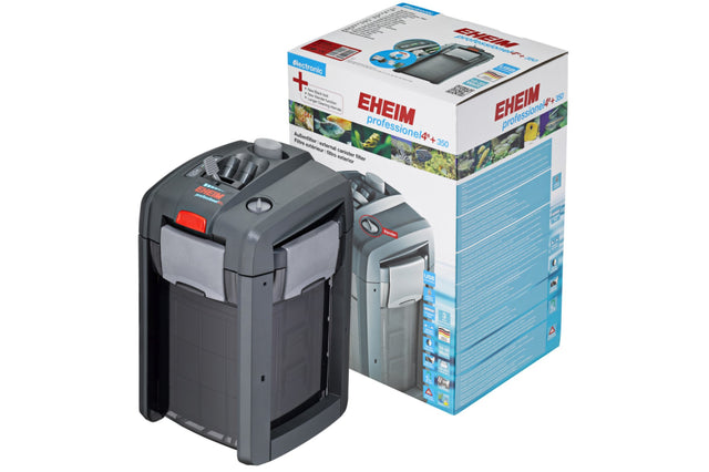 Eheim Professionel 4+ Filter 350: advanced aquarium filter with Xtender button, silent operation, and high-efficiency performance.