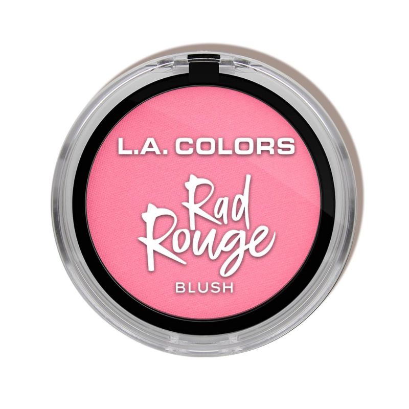 LA Colors Rad Rouge Blush in Valley Girl offers a radiant, blendable formula for a natural glow or dramatic look.