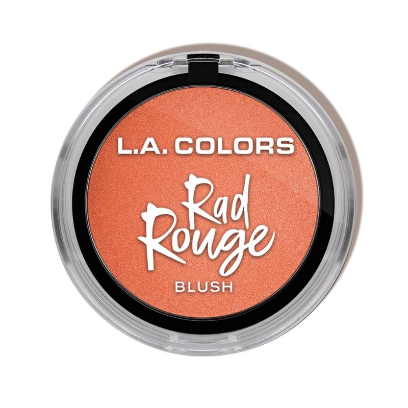 LA Colors Rad Rouge Blush - Chill in soft pink, designed for smooth application and blending for a natural or dramatic look.