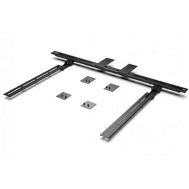 CommBox Universal VC Bracket: versatile, adjustable mount for screens 43" to 98", supports up to 10kg accessories, easy installation.