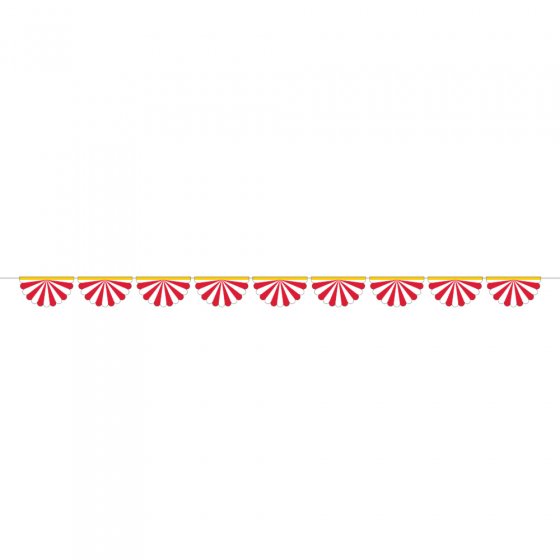 Colorful Carnival Decor Banner Kit featuring bunting, pennant banner, and welcome sign for festive celebrations.