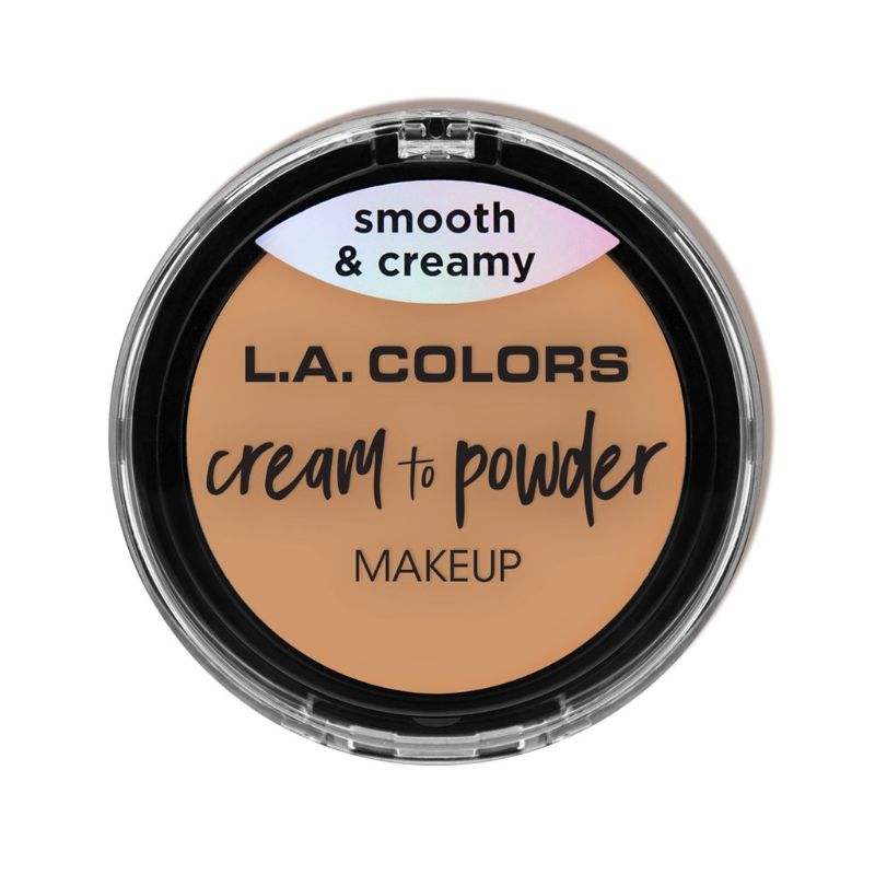 LA Colors Cream to Powder in Honey Beige offers full coverage with a creamy start that transforms into a lightweight powder finish.