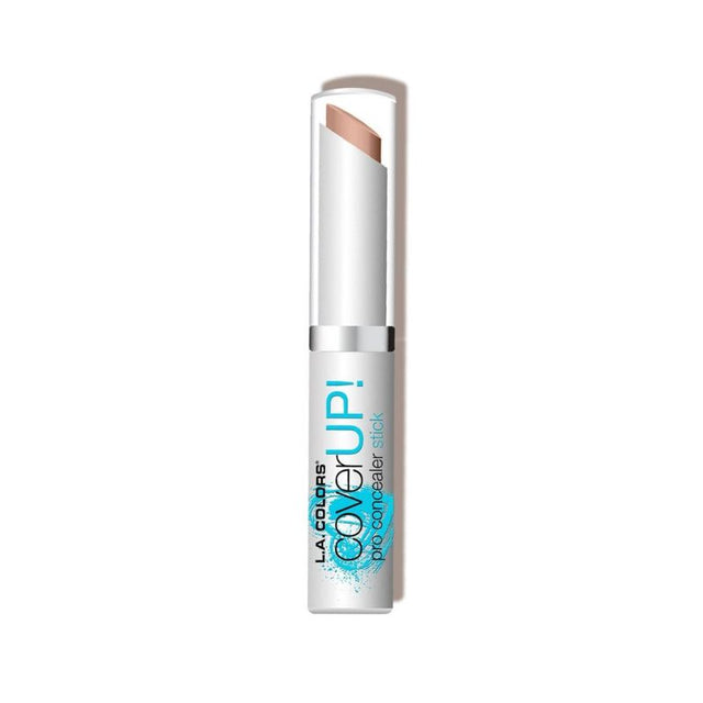 LA Colors Pro Concealer Stick in Nude, a retractable makeup essential for covering blemishes and dark circles effortlessly.