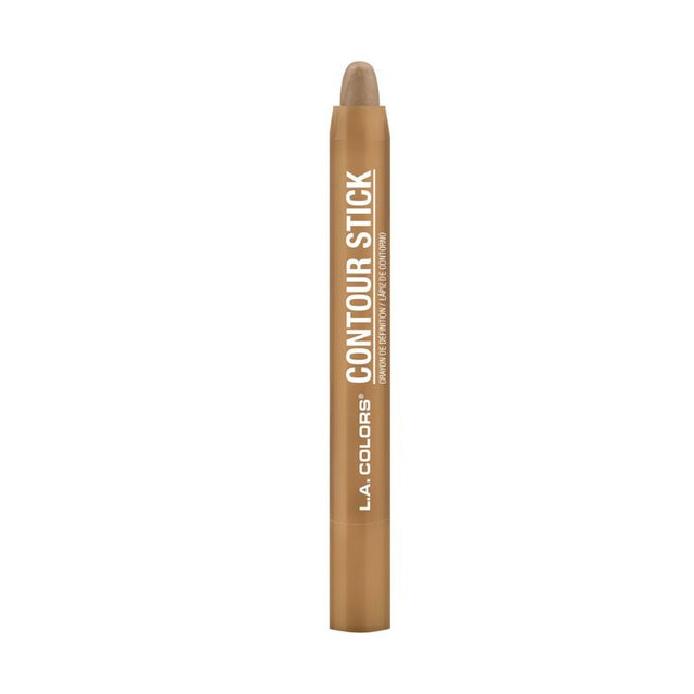 LA Colors Skinny Contour Stick in a sleek design, ideal for highlighting and contouring with a smooth, blendable formula.