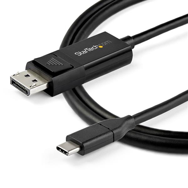 1 m (3.3’)?USB C to DisplayPort 1.4 Cable?- Bidirectional?- 8K