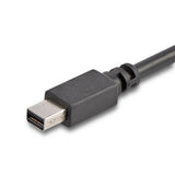 6' USB-C to Mini DisplayPort cable for 4K 60Hz displays, ensuring clear, clutter-free connectivity for devices and monitors.