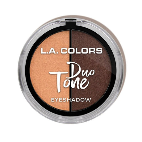 LA Colors Duo Tone Eyeshadow - Superstar features 16 harmonious shades for versatile eye looks, complete with a mirror and applicator.