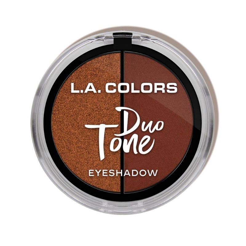 LA Colors Duo Tone Eyeshadow - Goddess features 16 harmonious shades in matte and shimmer for versatile eye looks.