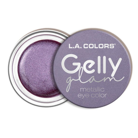 Gelly Glam Metallic Eye Color in eight shades, offering blendable, long-wearing, smudge-resistant metallic finishes.