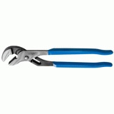 CHANNELLOCK Tongue and Groove Pliers 305mm with V-Jaw design, durable high carbon steel, blue grips, and patented edge for superior grip.