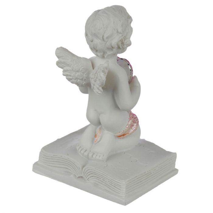 Set of 12 charming cherub figurines, each 7cm tall, perfect for weddings and decorations, embodying joy and love.
