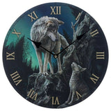 Lisa Parker Guidance Picture Clock featuring mystical artwork, perfect for home decor, measuring 35 x 4.50 x 30 cm.