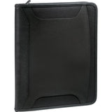 Case Logic Conversion Zippered Tech Journal with iPad holder, USB port, and multiple card/pad slots for modern organization.
