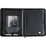 Case Logic Conversion Zippered Tech Journal featuring a secure zip closure, organizational panel, and tablet compatibility.