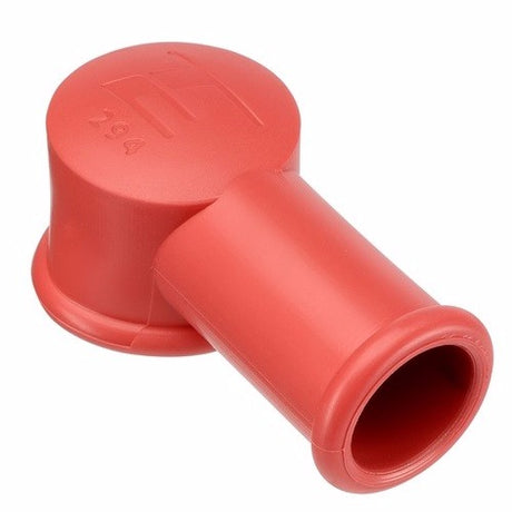 Red rubber lug covers from PROJECTA, set of 10, protect battery terminals against shorts for automotive and marine use.