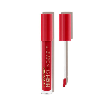 LA Colors High Shine Lipgloss in Dynamite offers vibrant color, lasting shine, and hydration with a non-sticky formula.