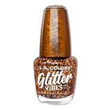 Glitter Vibes Nail Polish offers 8 vibrant shades for stunning, salon-quality manicures with a sparkling finish.