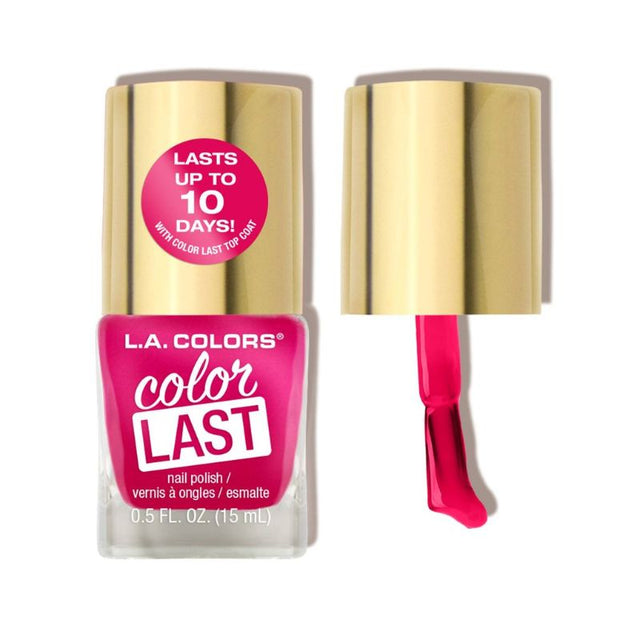 LA Colors Soul Mate Nail Polish offers vibrant, long-lasting color with a glossy finish, perfect for salon-quality nails at home.